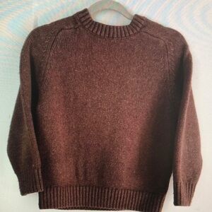 Zara Brown Knit Pullover